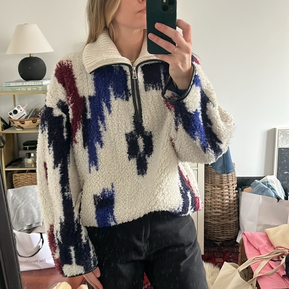 Isabel Marant Fleece Half Zip - like New! - Picture 3 of 7